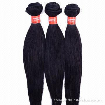 5A 100% Virgin Extension Brazilian Human Hair Weave